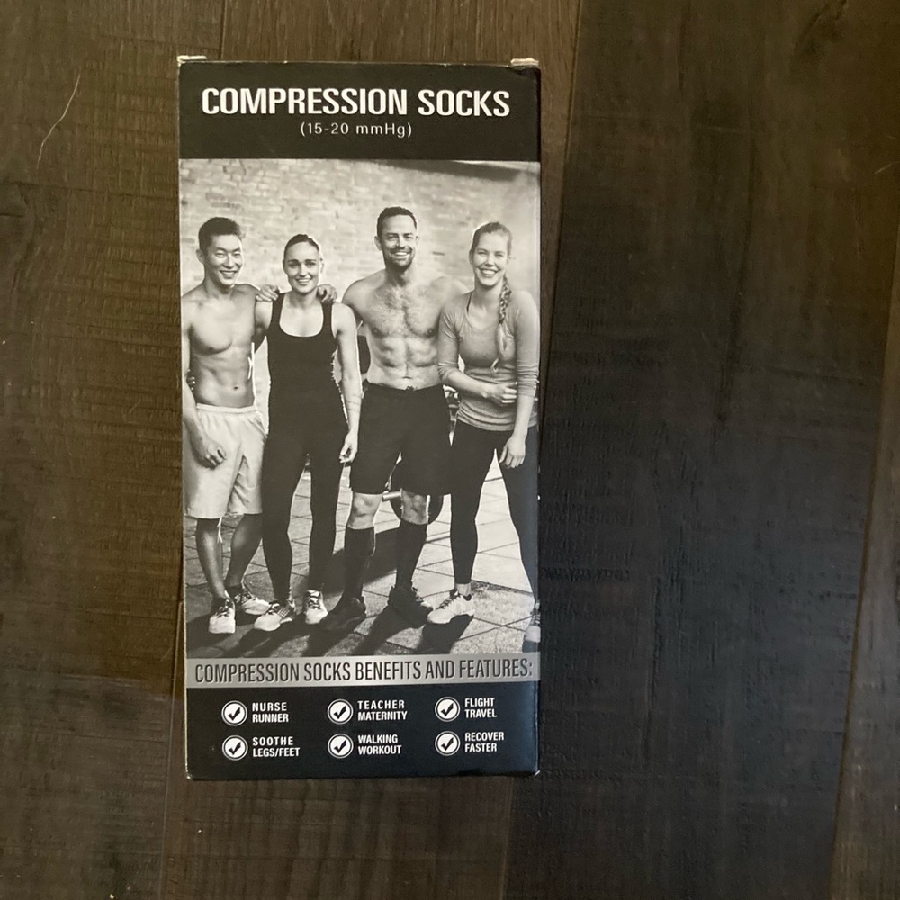COPY - NWT Charmking compression socks/S/M/3 pack